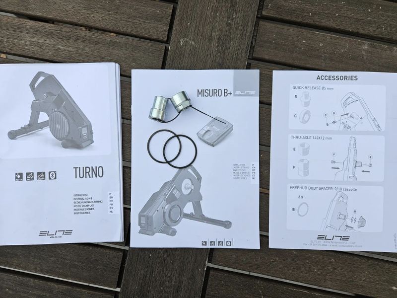 Elite Turno trenažér, snímač Misuro B+