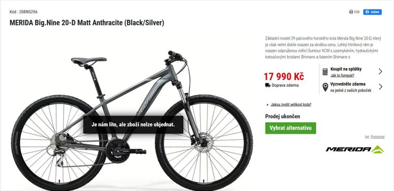 Merida Big Nine 20D XL