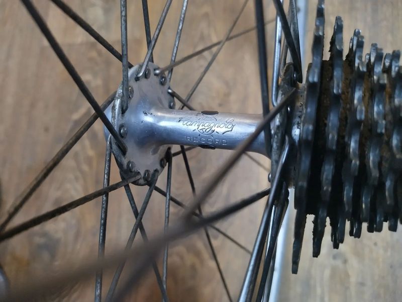  Sada Campagnolo+brzdy Weimann+rámová sada Favorit