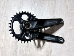 Kliky s převodníkem Shimano Deore 6100, 32z, 175 mm