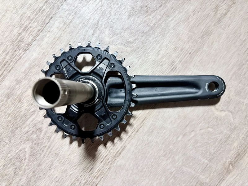 Kliky s převodníkem Shimano Deore 6100, 32z, 175 mm