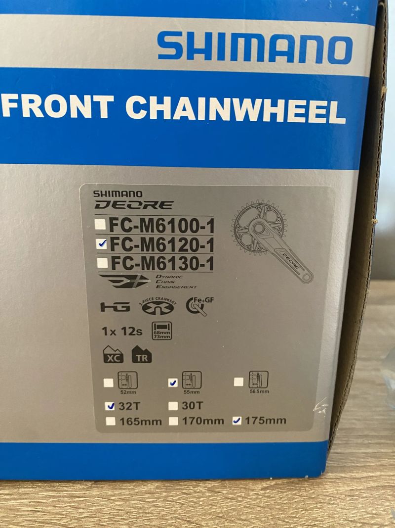 Shimano Deore FC-M6120-1 32t