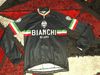 Cyklistické zimní kalhoty + Dres Bianchi - TOP stav