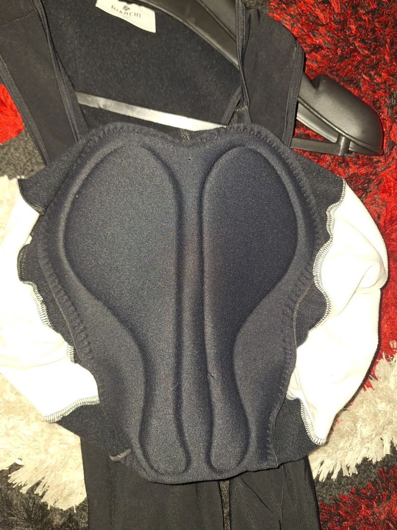 Cyklistické zimní kalhoty + Dres Bianchi - TOP stav