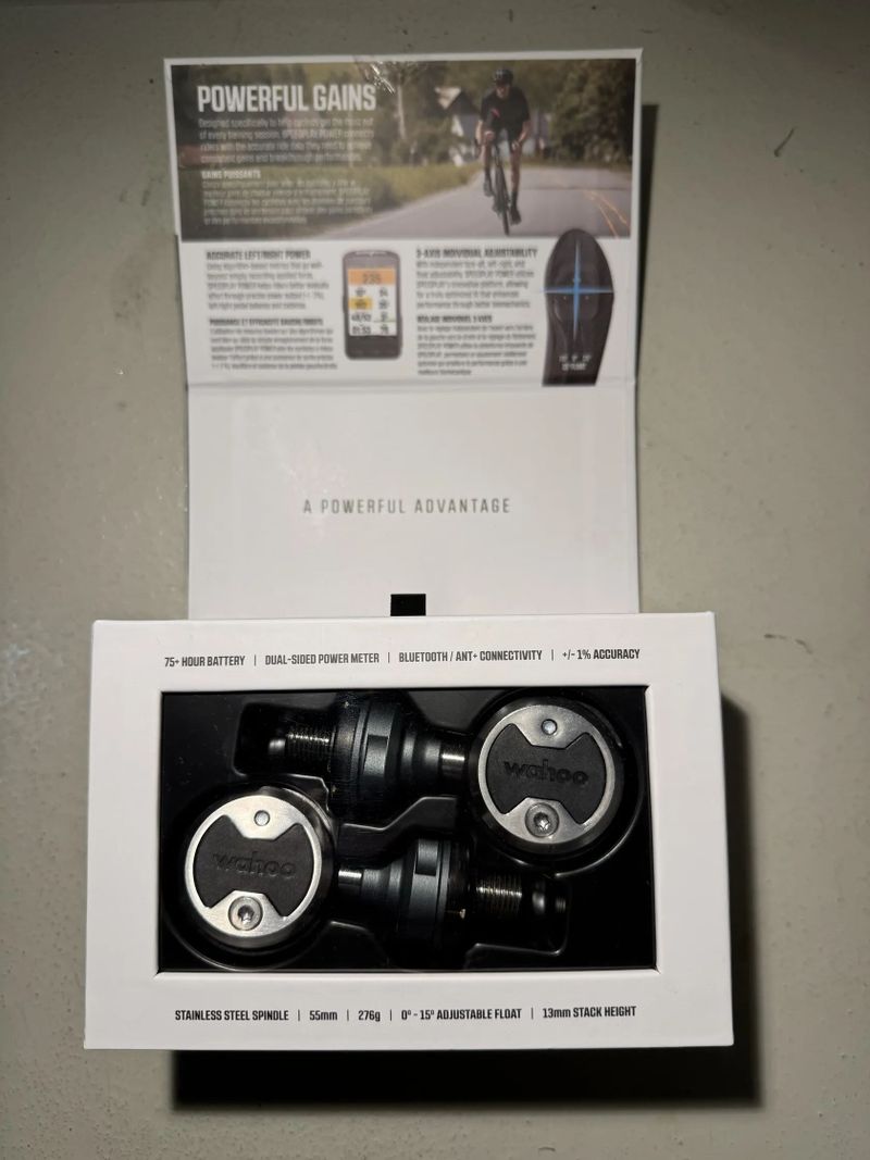 Pedály Wahoo POWRLINK ZERO DUAL