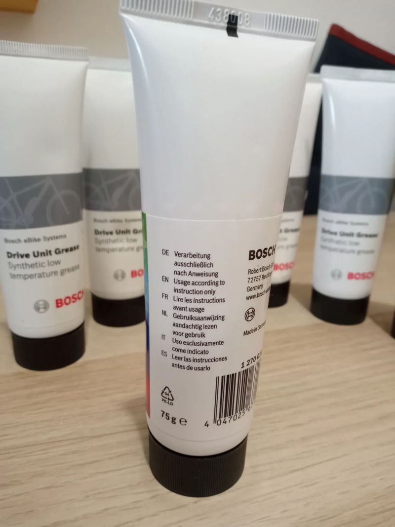 8x vazelína Bosch 