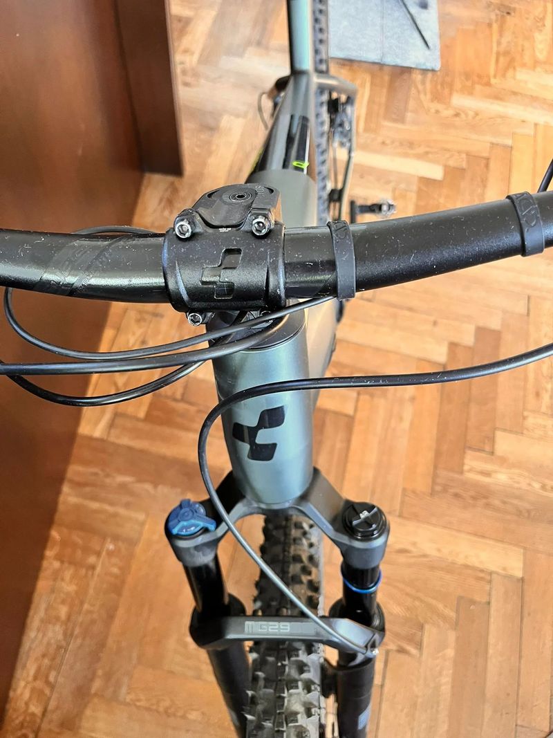 Cube Reaction Hybrid Pro 750 flashgrey&green, XXL 2024