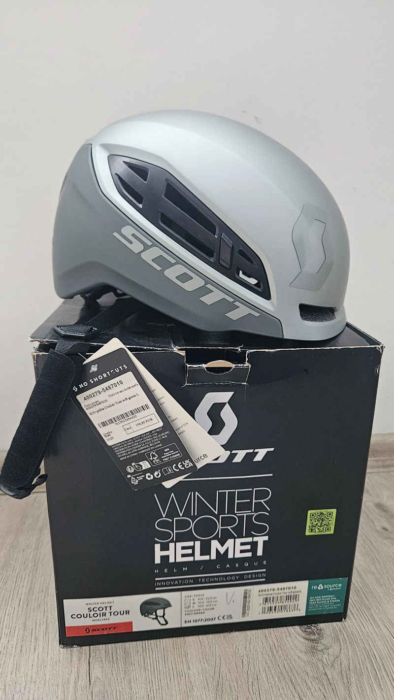 NOVÁ skialpinistická helma SCOTT Colour Tour vel. L (2024/2025)