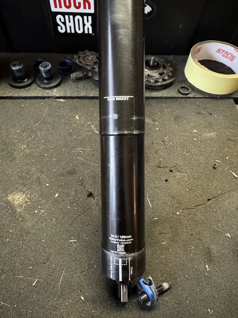 BikeYoke 185mm/34,9mm