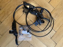 Kotoučové brzdy SRAM Code Silver Stealth, nové, sundané z nového kola