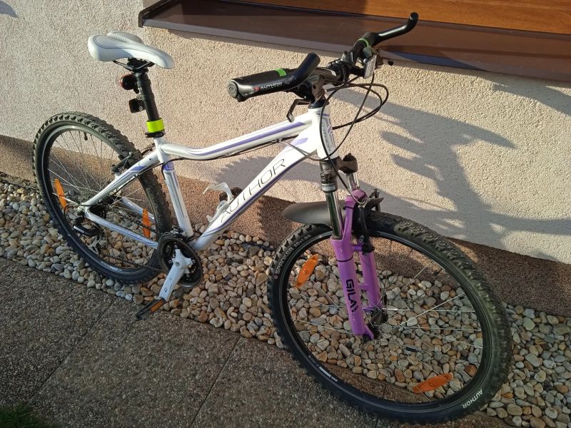 Dámské kolo Author Solution ASL 2015, velikost S, rám 16“