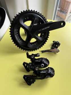 Komponenty ze sady Shimano r7000