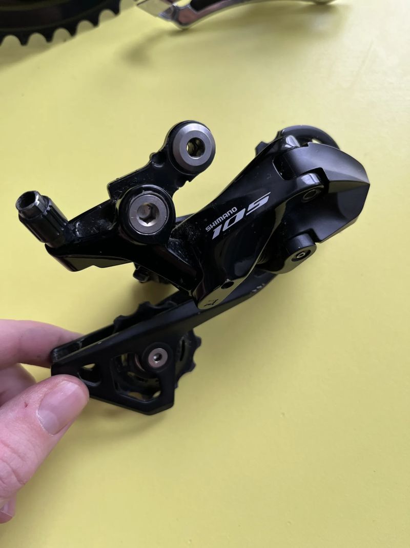 Komponenty ze sady Shimano r7000