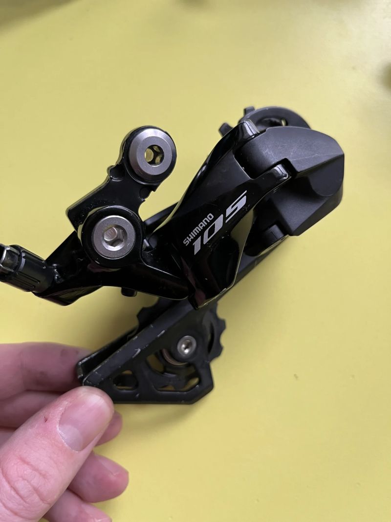 Komponenty ze sady Shimano r7000