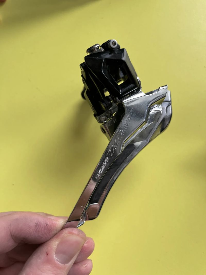 Komponenty ze sady Shimano r7000