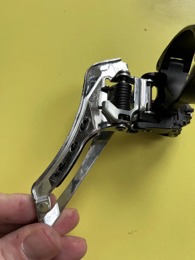 Komponenty ze sady Shimano r7000