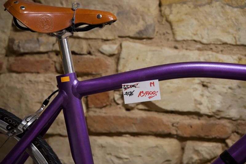 Výprodej! Městské kolo suveren Handmade CZ řemen M