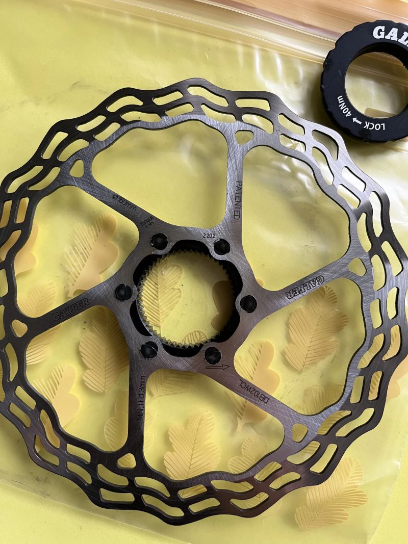 Galfer Bike Wave® Fixed Road Centerlock Disc Rotor 160mm, 140mm