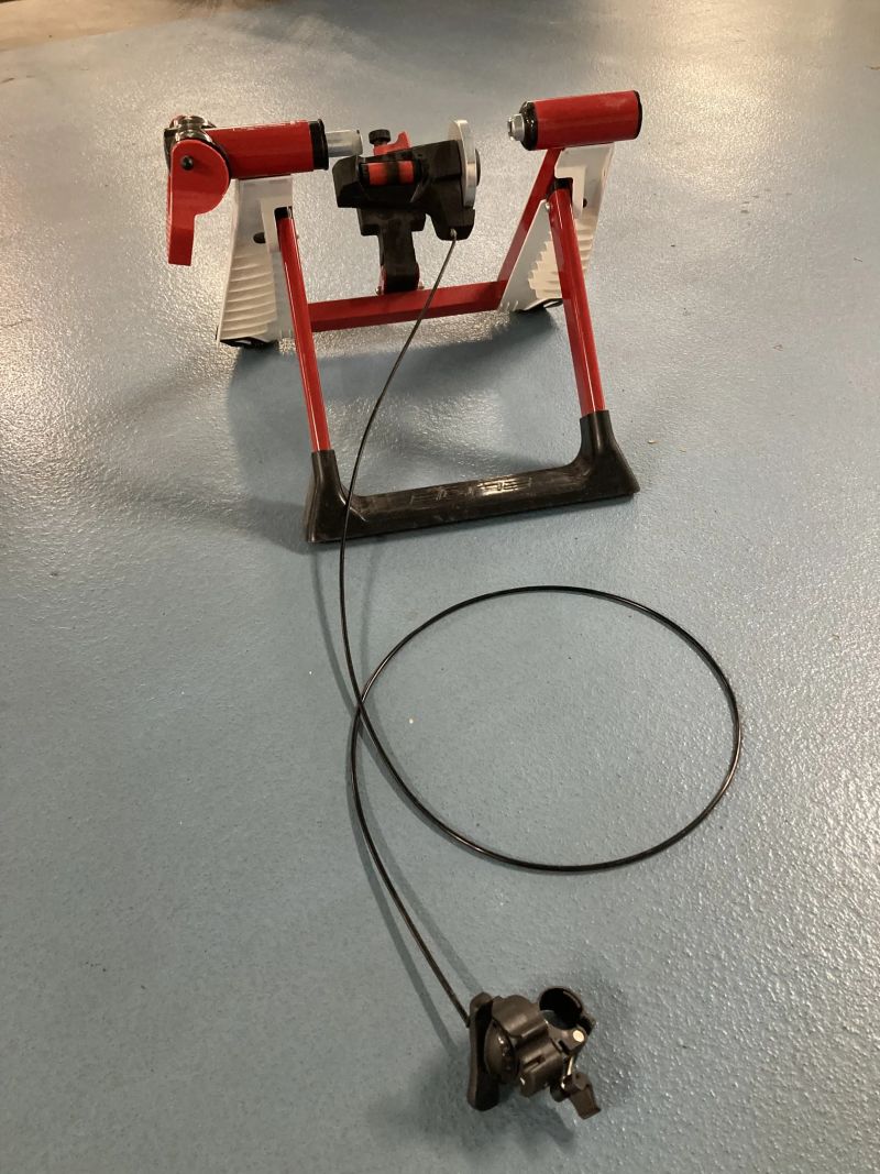 Cyklotrenažer Elite Novo Force - elastogel