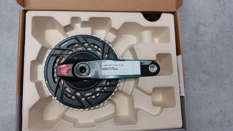 Sram Force AXS E1 DUB 2x12 48/35T s wattmetrem