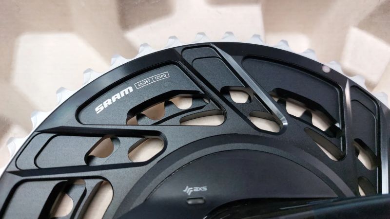 Sram Force AXS E1 DUB 2x12 48/35T s wattmetrem
