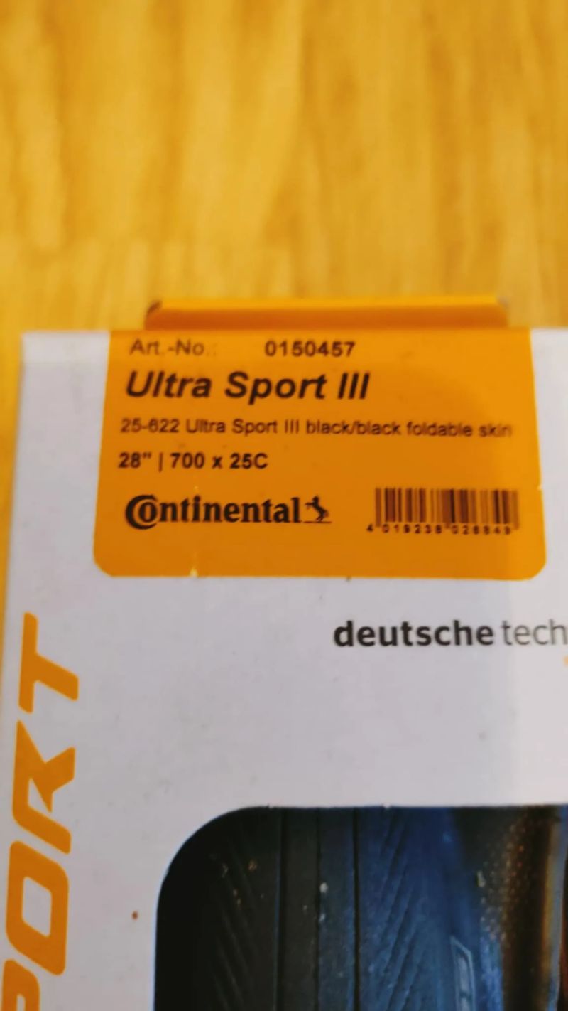 Continental Ultra Sport 3 Kevlar 700x25