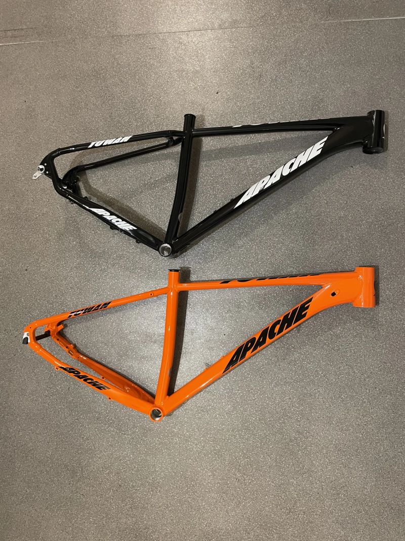 Nové MTB 29 rámy Apache