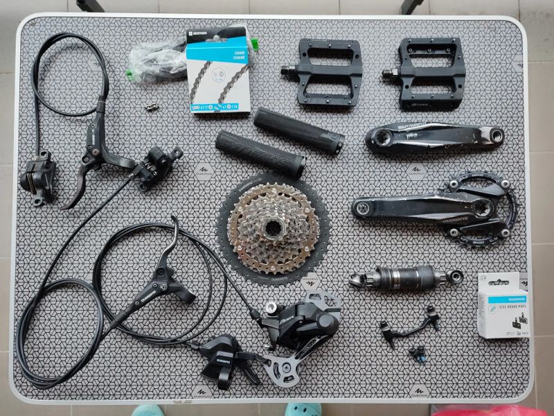 Komplet sada Shimano + packeta Zdarma