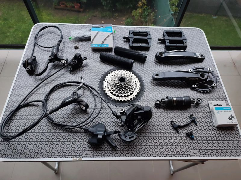 Komplet sada Shimano + packeta Zdarma