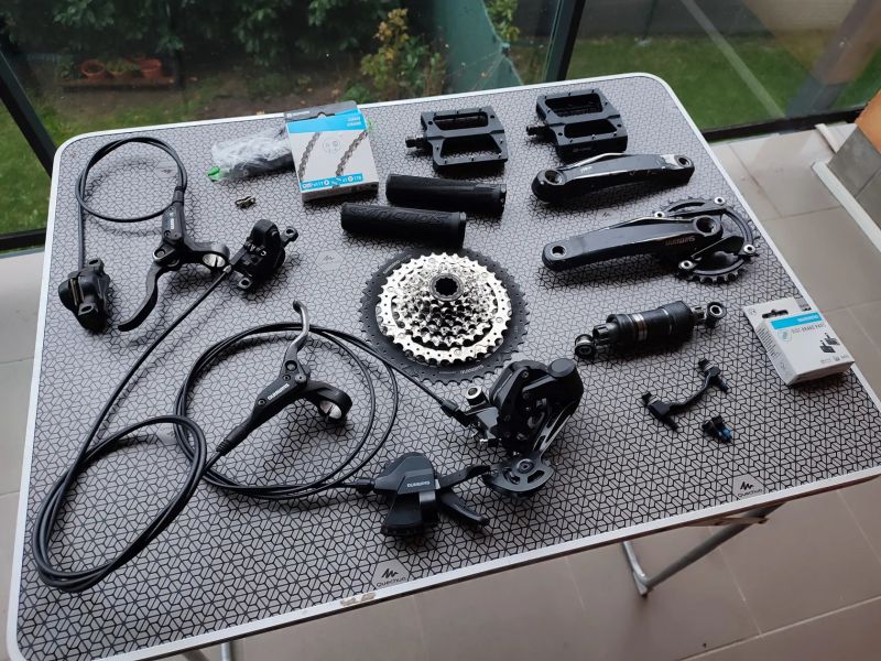 Komplet sada Shimano + packeta Zdarma