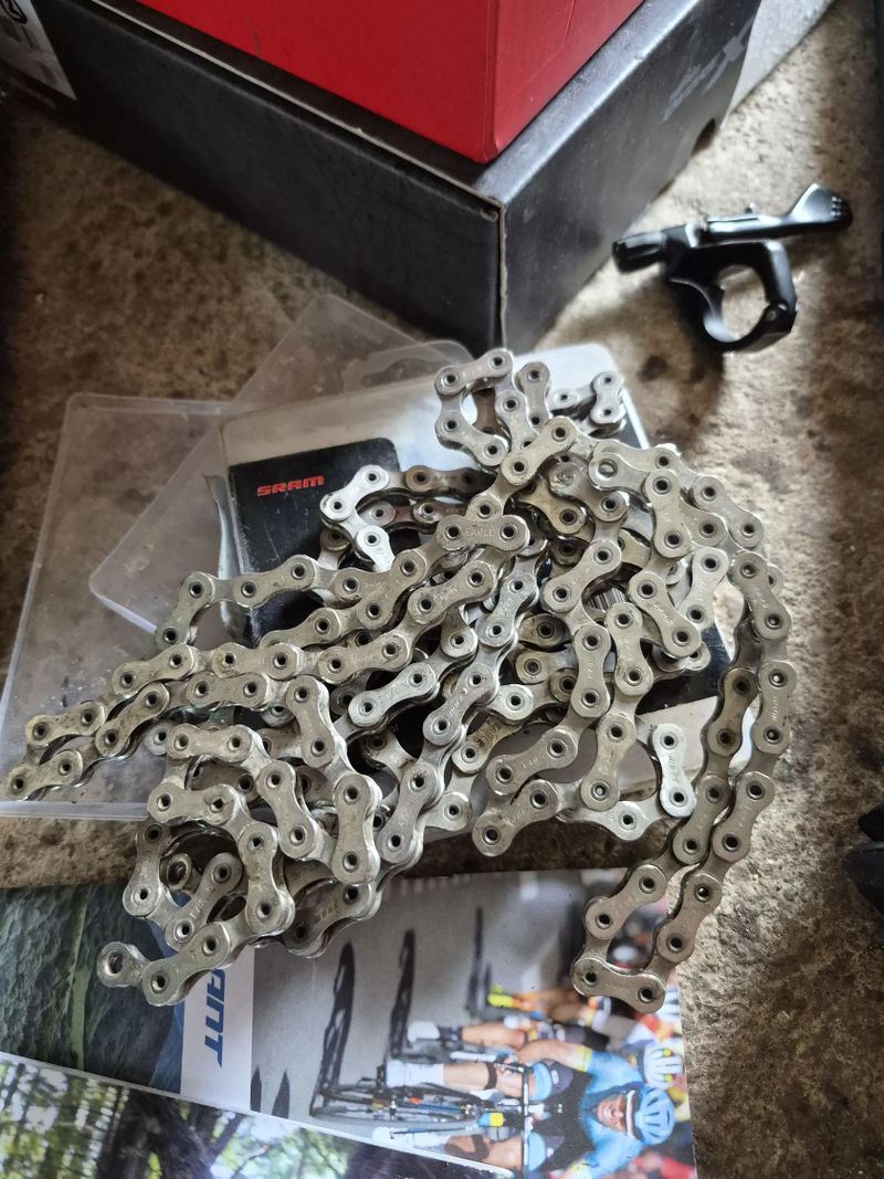 Kazety SRAM X01 a NX, retezy