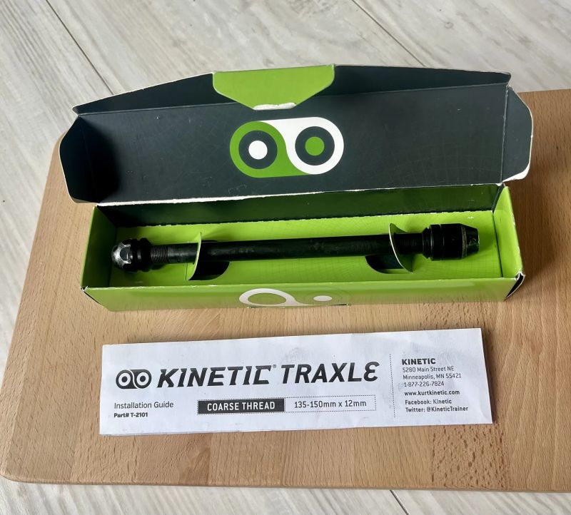 Pevna osa Kinetic Tfaxle pro trenazer