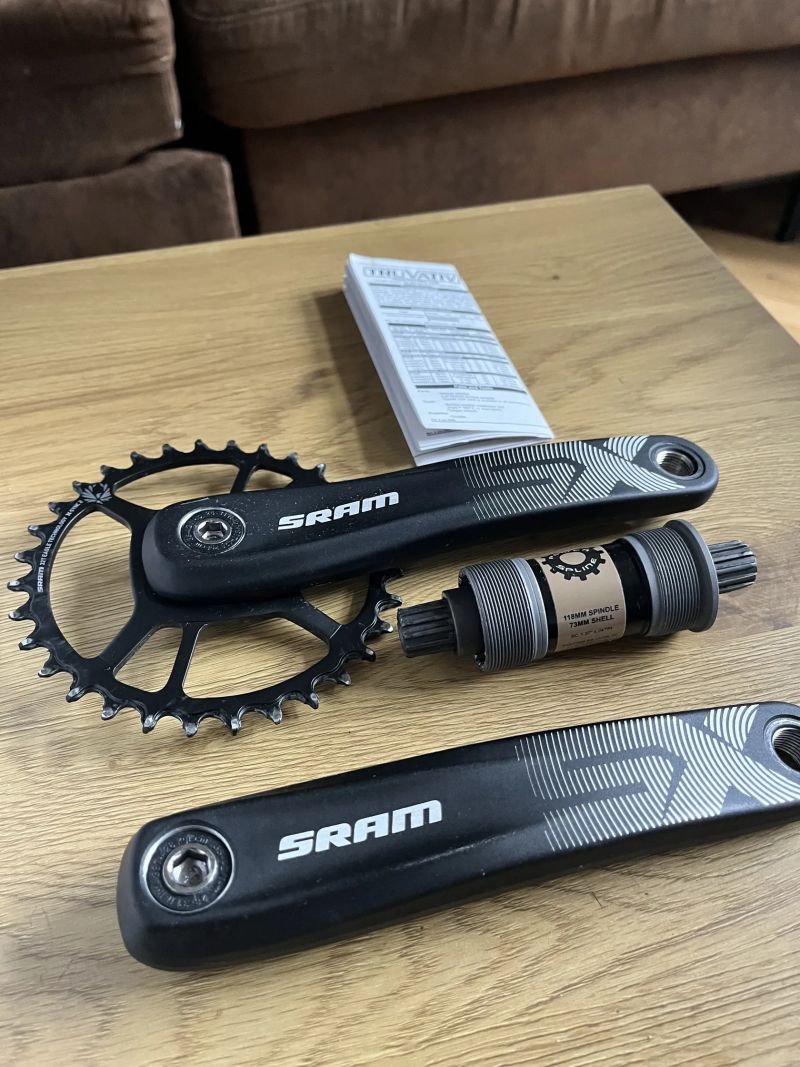 kliky Sram SX, 170/32, Boost + Powerspline, X-Sync 12s