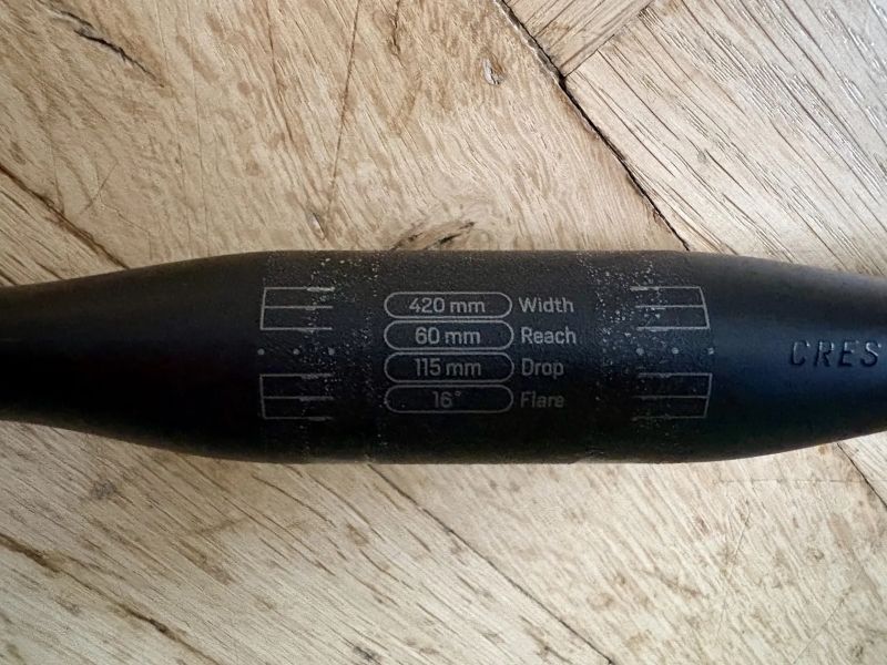 Syncros Creston 1.0x 420mm gravel karbonova riditka