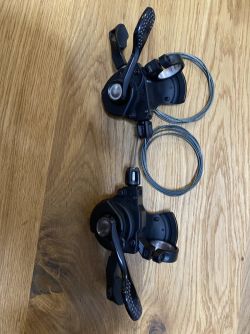 Shimano řazení XT SLM8000 2x11, objímka, levá + pravá