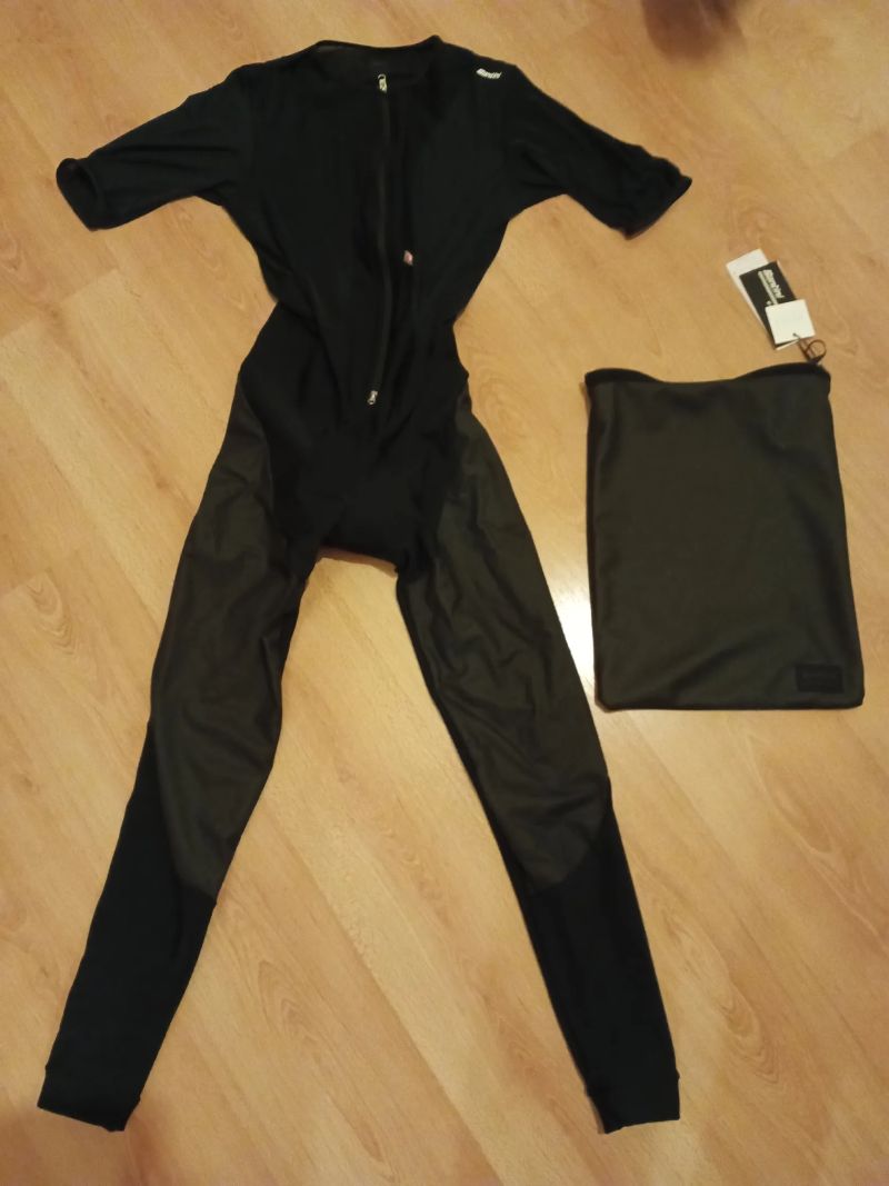 PRODÁM - Kalhoty SANTINI Vega Extreme Black vel. L