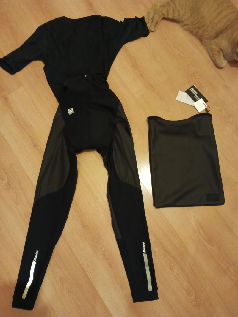 PRODÁM - Kalhoty SANTINI Vega Extreme Black vel. L