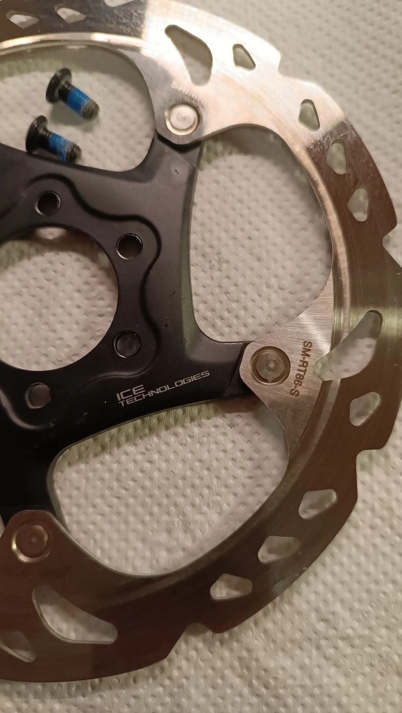 kotouče Shimano XT SM-RT 86S 160 mm 6 děr