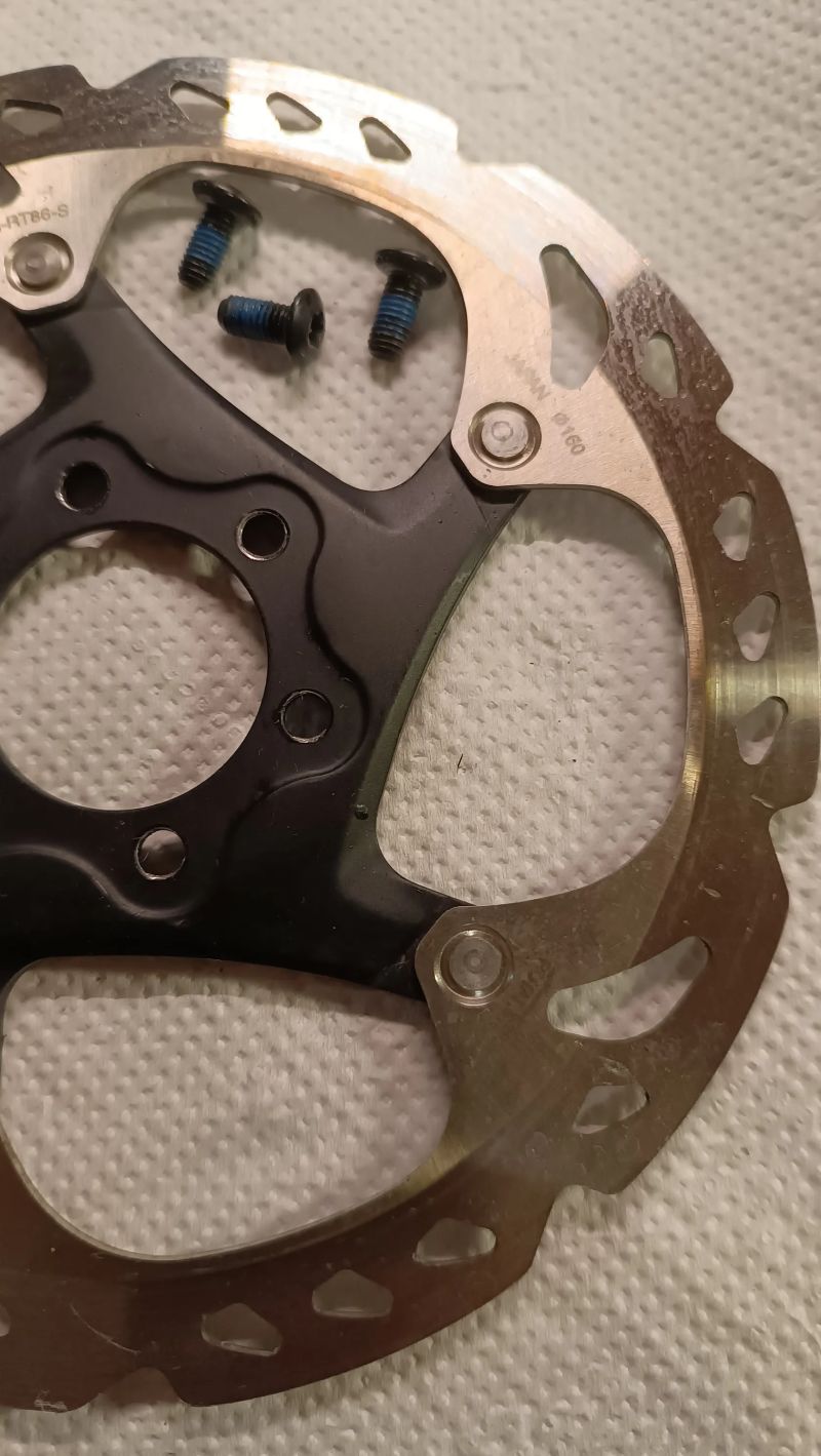 kotouče Shimano XT SM-RT 86S 160 mm 6 děr