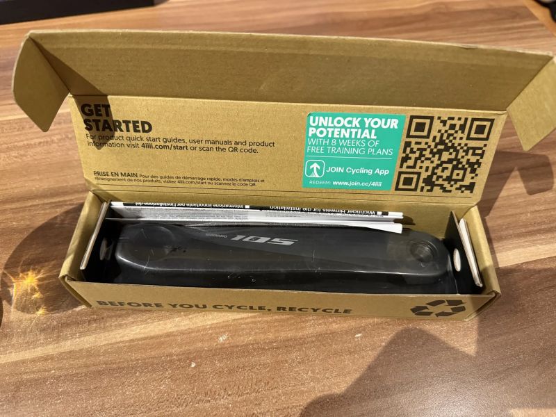 4iiii Shimano 105 FC-R7000 levá klika s Precision 3+ wattmetrem