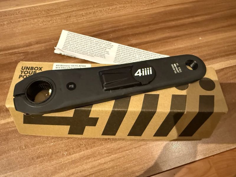 4iiii Shimano 105 FC-R7000 levá klika s Precision 3+ wattmetrem