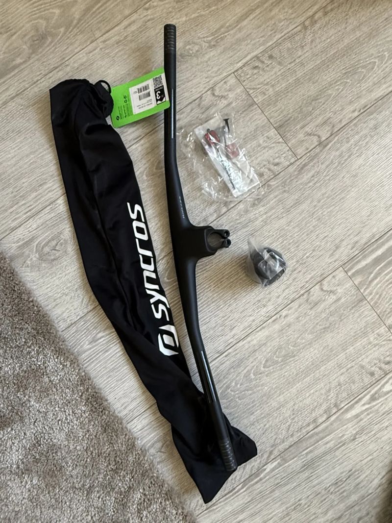 Syncros Fraser iC SL DC Carbon, 0° rise / back sweep 8° / mini Rise / 760mm, 50mm/60/70mm