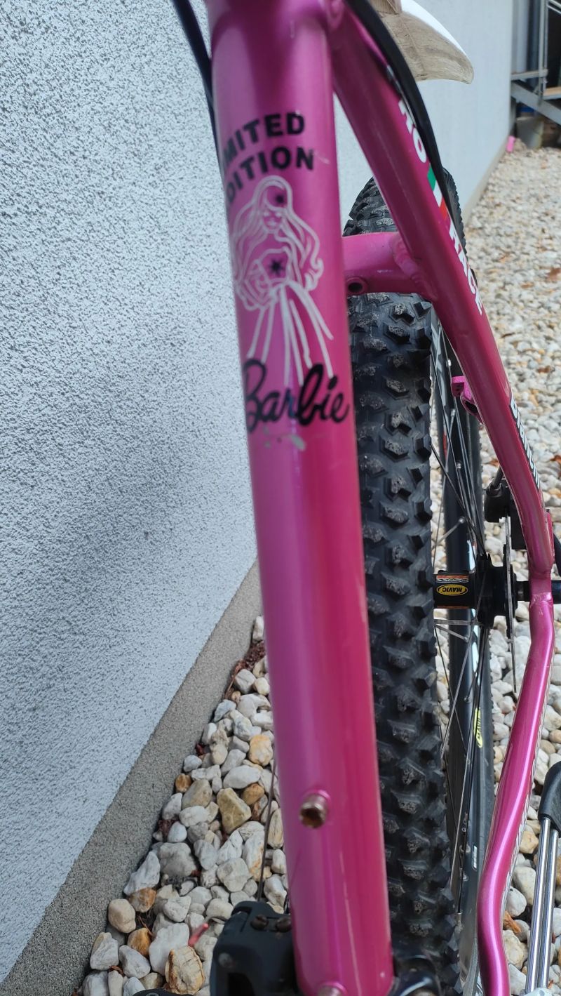 Horské kolo Bianchi růžové 19" SHIMANO XT REBA