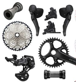 Shimano GRX 610 1x12 kompletní sada - ZAMLUVENO