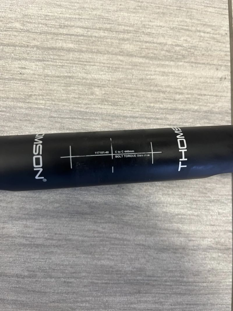 Riditka thomson gravel karbon, 440mm-stav nove