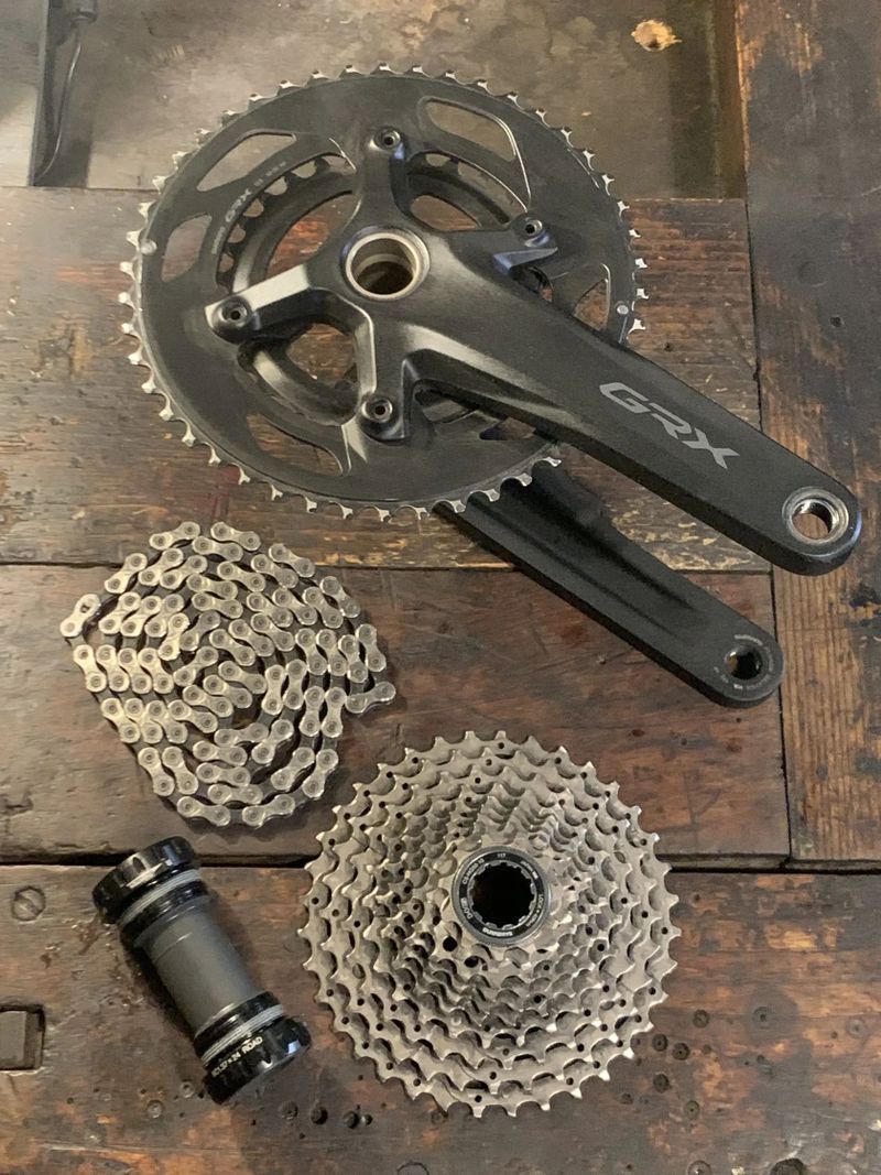 kompletní sada Shimano GRX400