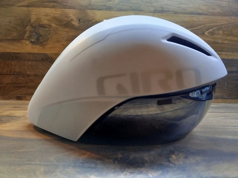 Cyklistická přilba Giro Aerohead MIPS matte white silver velikost L (59 - 63cm)