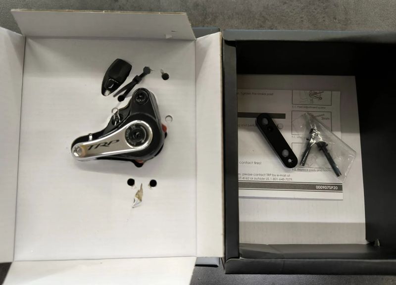 Mechanický třmen TRP Flat mount 