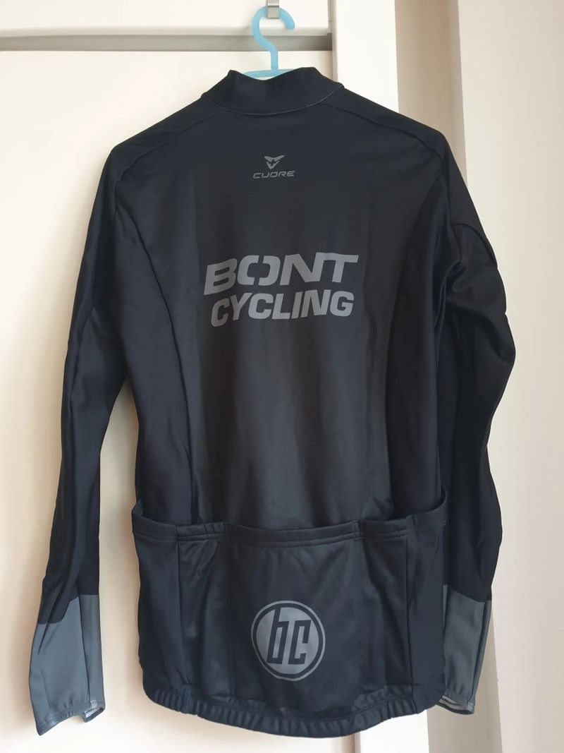 Bont set zateplené kalhoty, windstopper vesta, dres dlouhým rukávem 