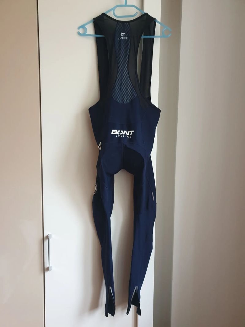 Bont set zateplené kalhoty, windstopper vesta, dres dlouhým rukávem 